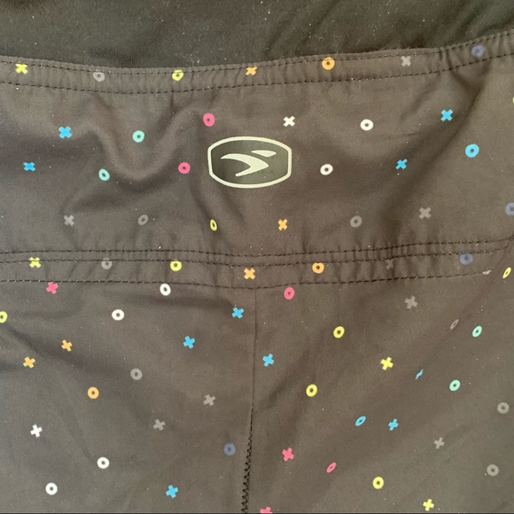 Sugoi Running Shorts Black Patterned Women's Size S - Picture 3 of 10